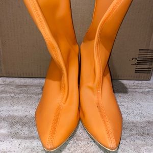 Cape Robbin Vinyl see through boot heels